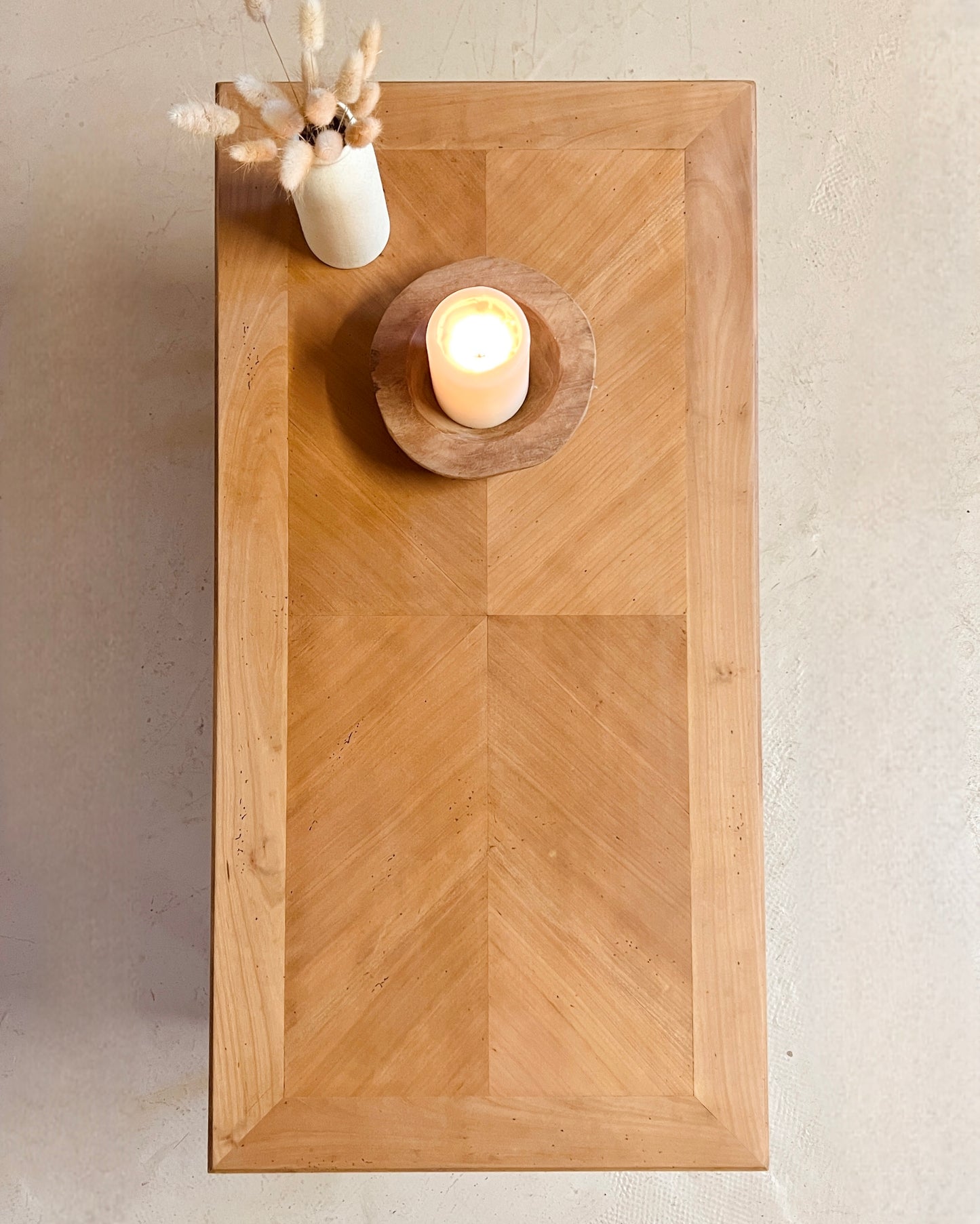 Table basse avec double tiroir