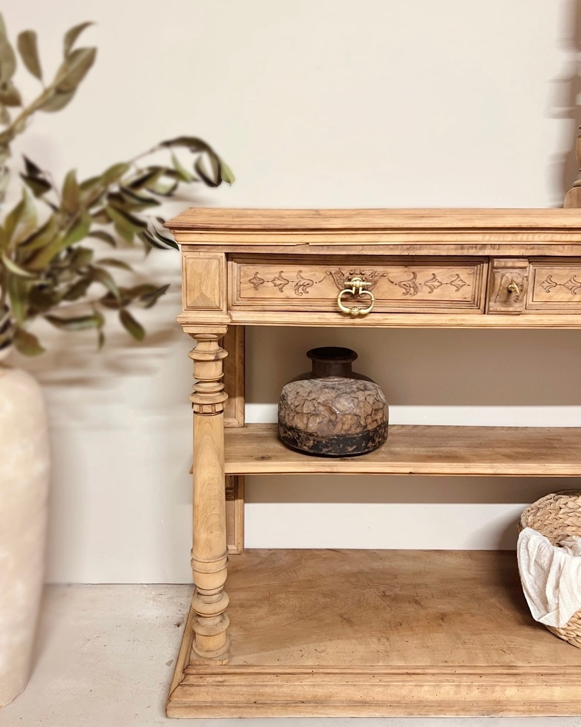 Console ancienne / meuble d’écriture
