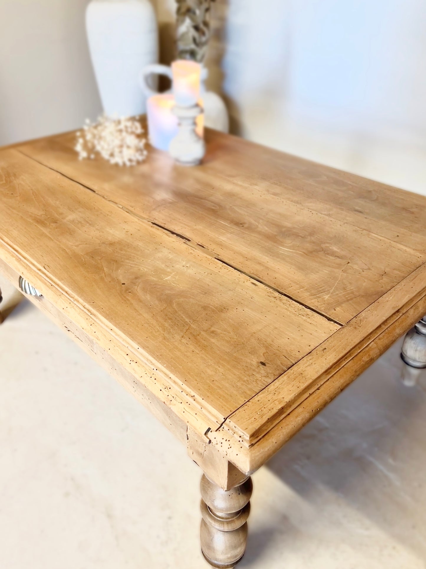 Table basse de ferme