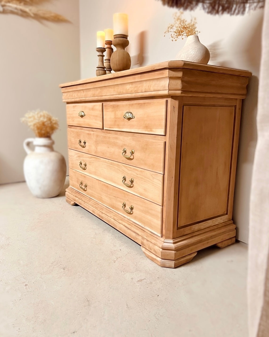 Commode en merisier