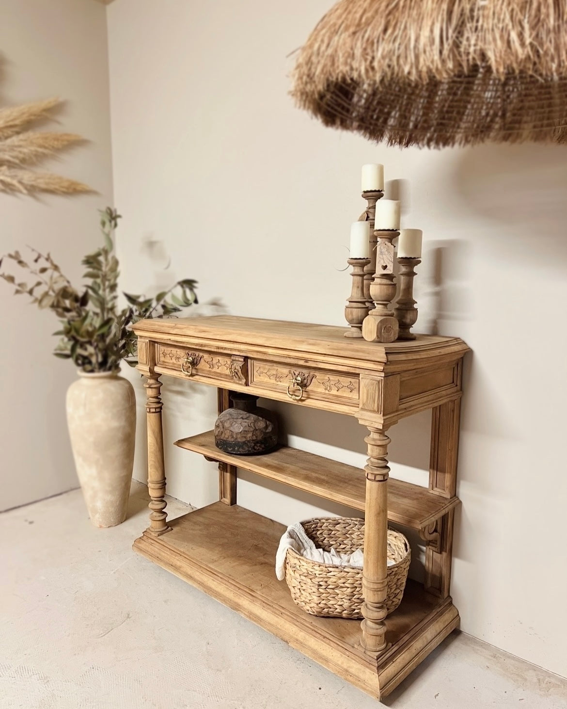 Console ancienne / meuble d’écriture