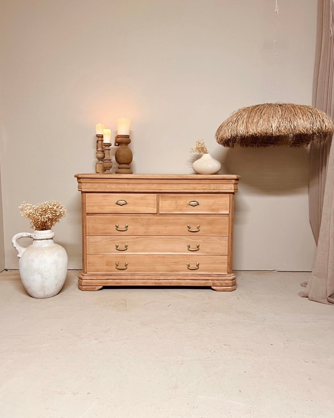 Commode en merisier
