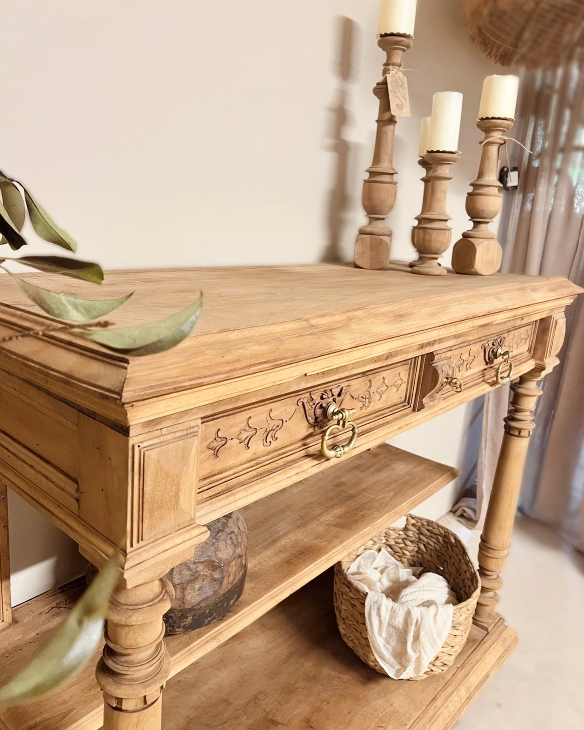 Console ancienne / meuble d’écriture