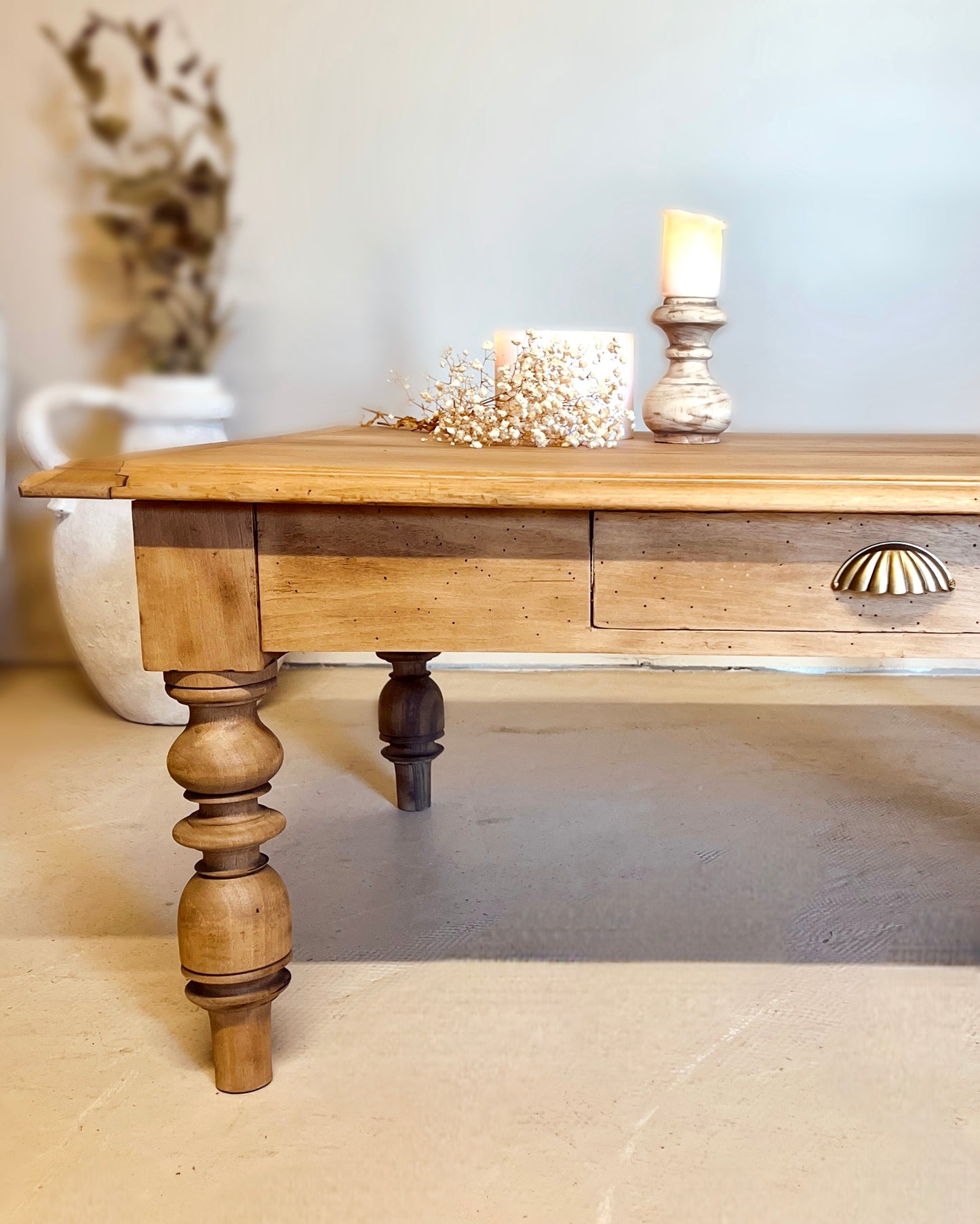 Table basse de ferme