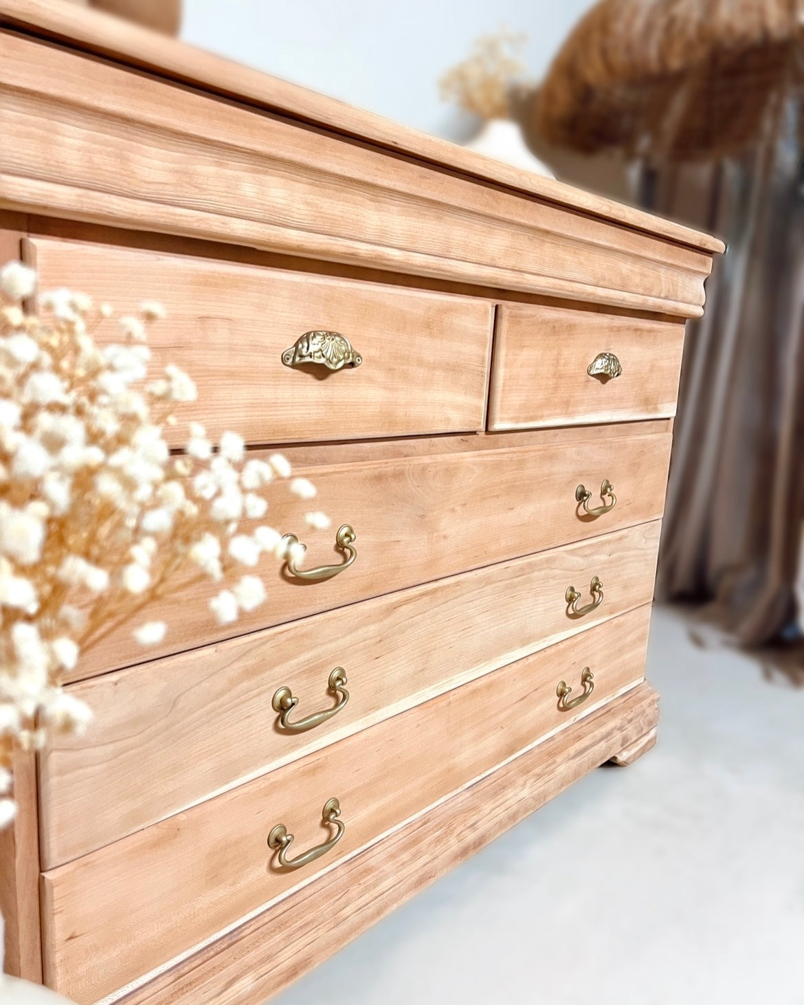 Commode en merisier