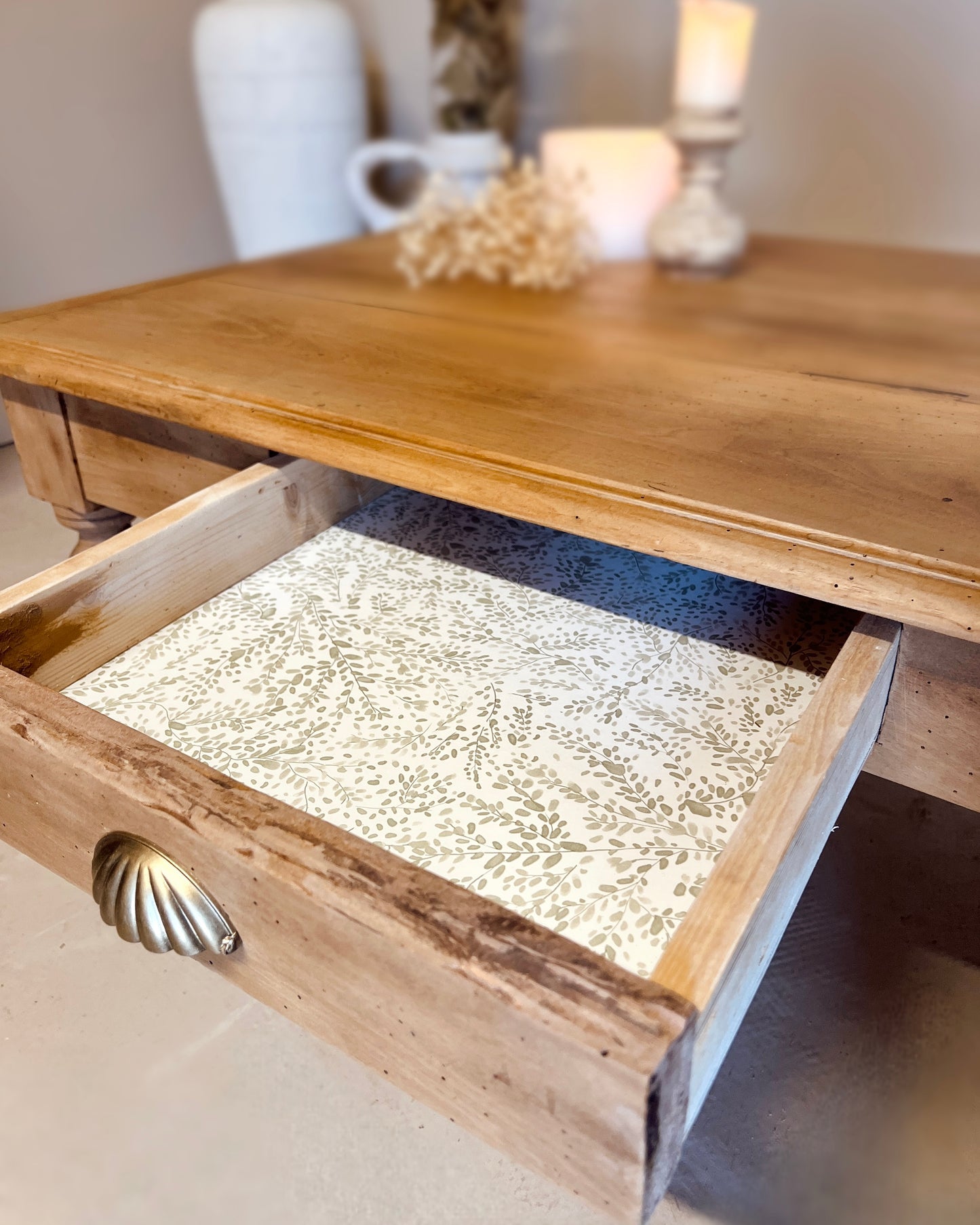 Table basse de ferme
