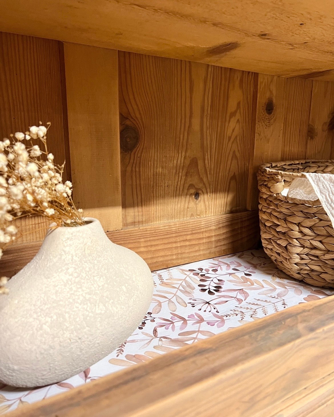 Buffet parisien en bois massif