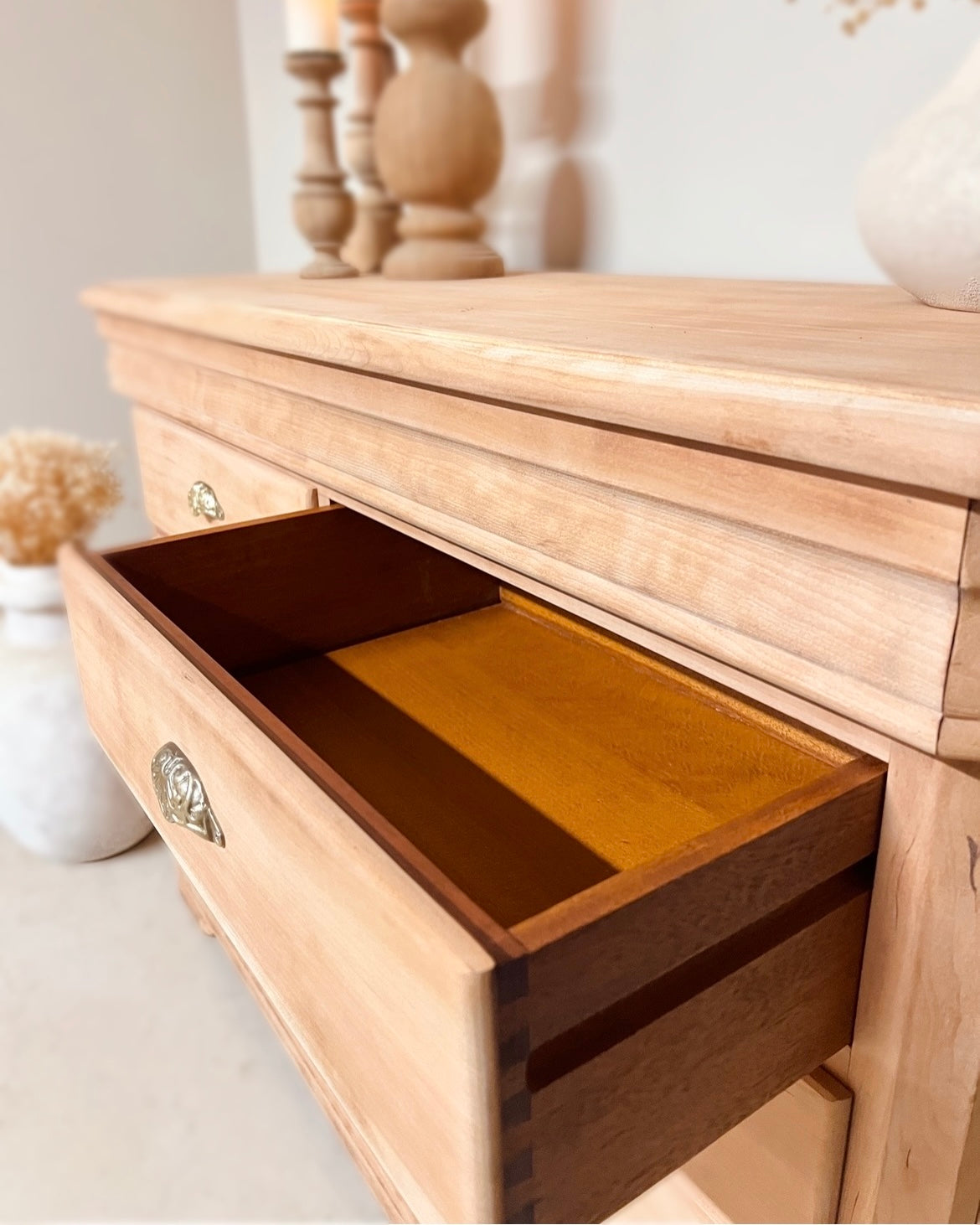 Commode en merisier