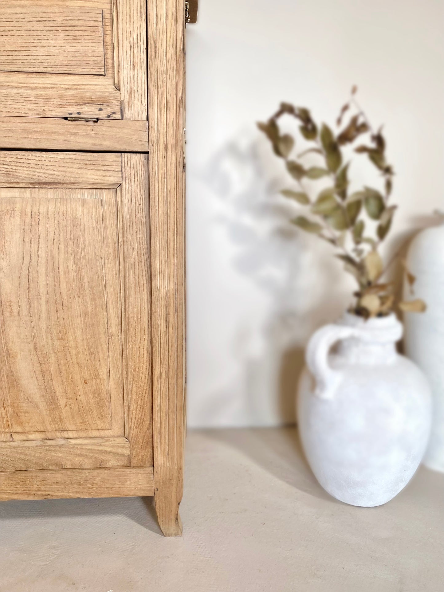 Grand confiturier en chêne massif restauré