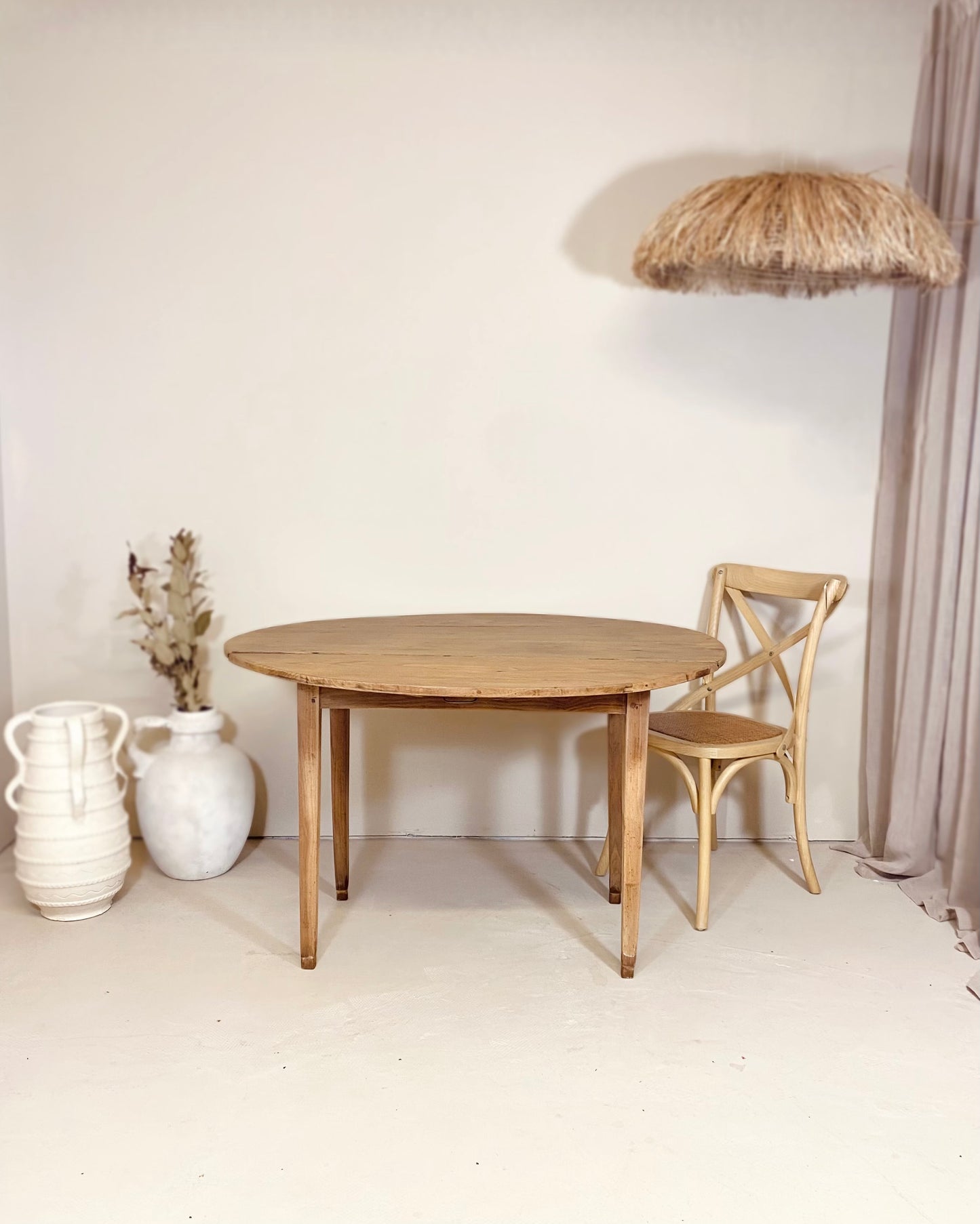 Table de campagne en chêne massif