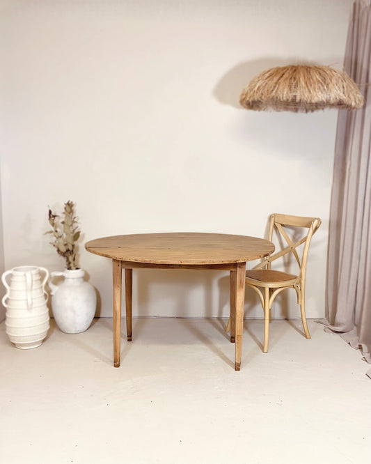 Table de campagne en chêne massif