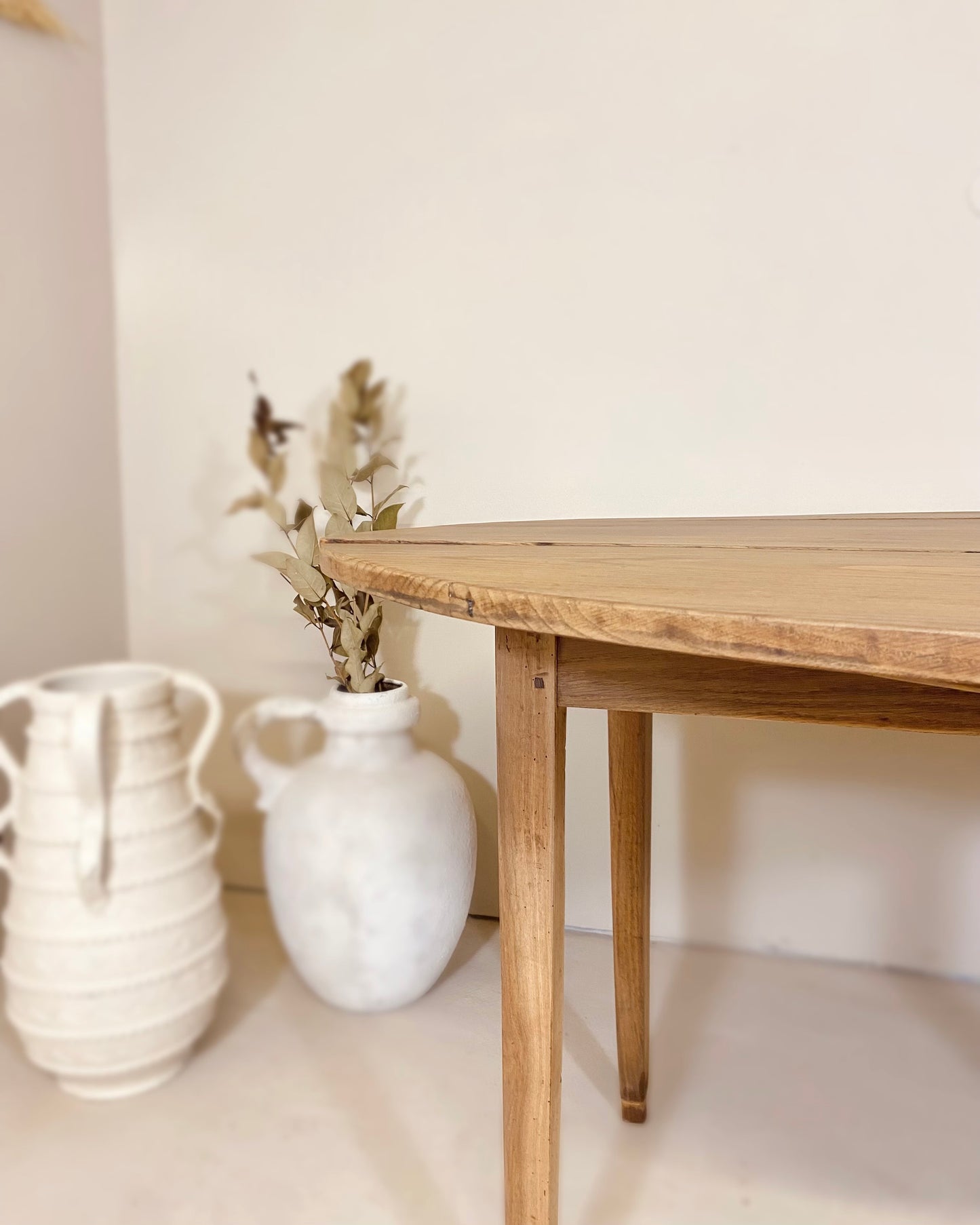 Table de campagne en chêne massif