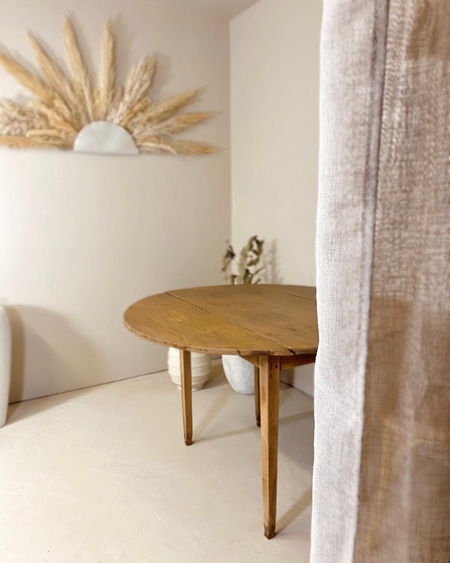 Table de campagne en chêne massif