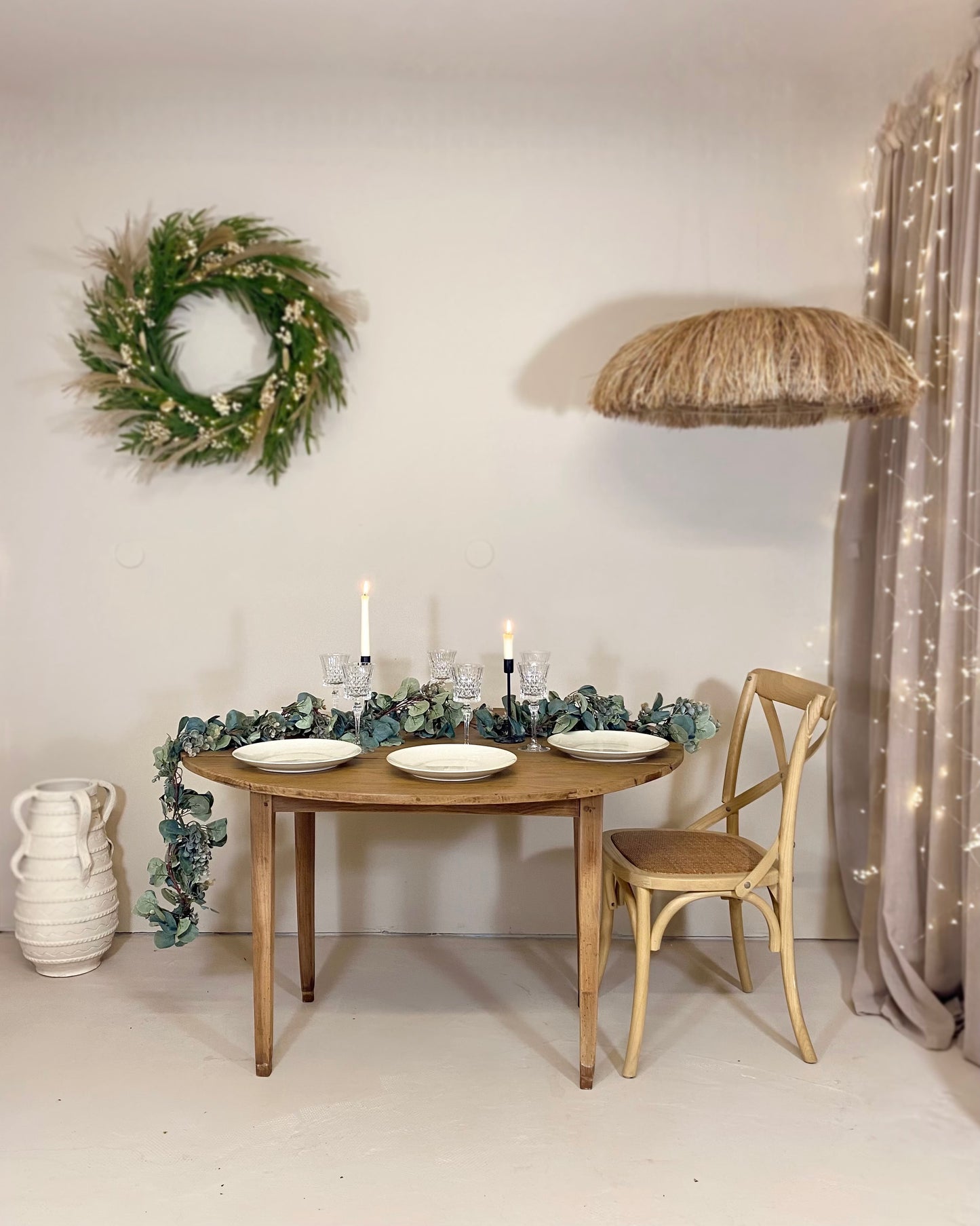 Table de campagne en chêne massif