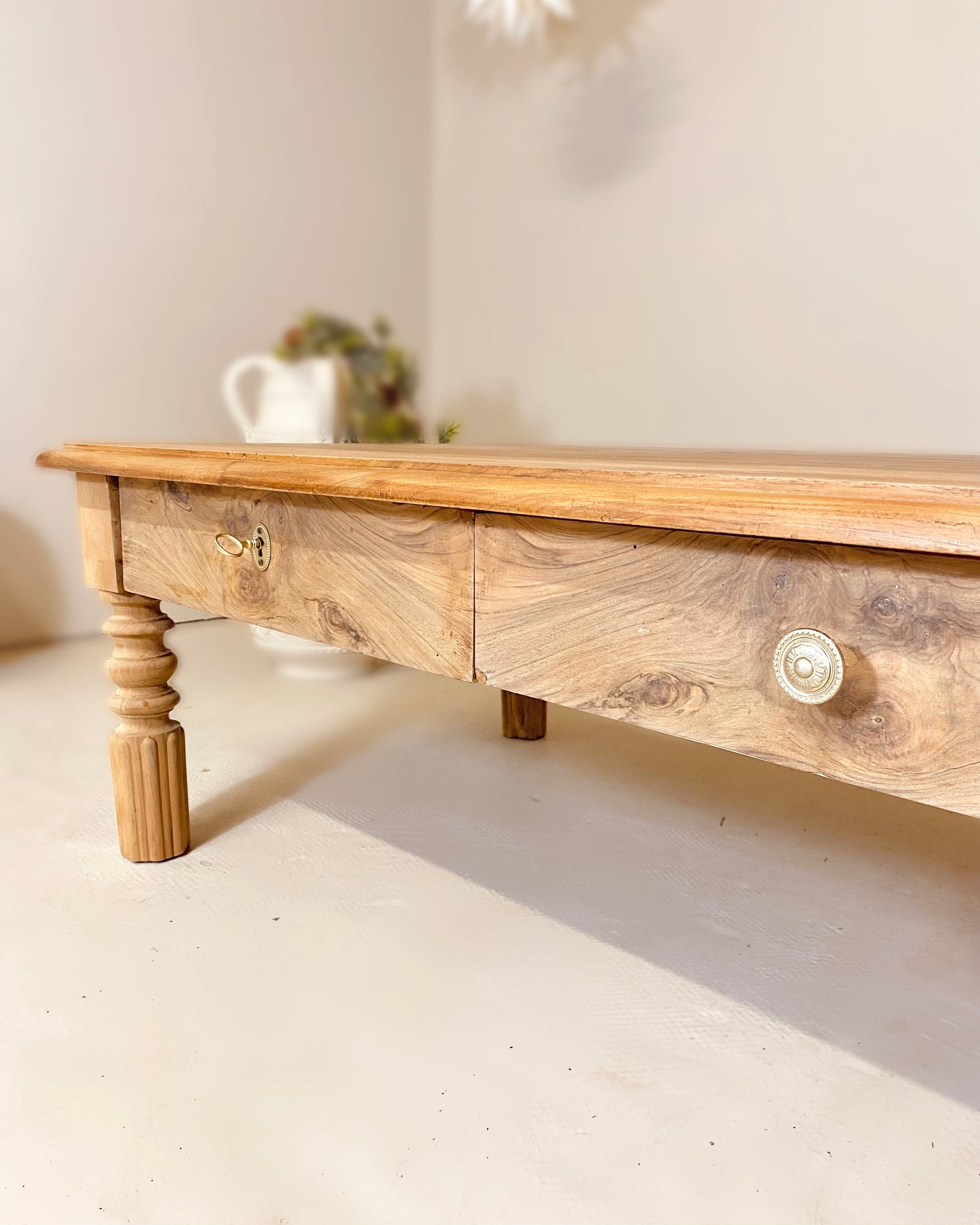 Table basse de ferme